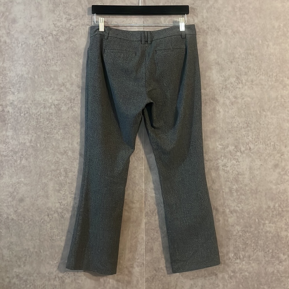 Express Columnist Grey Houndstooth Plaid Dress Pa… - image 6